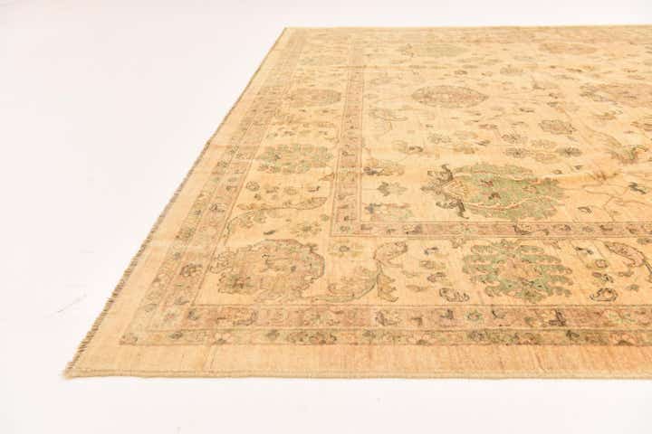 7' 11 x 10' 1 Hand Knotted Peshawar Ziegler Rug