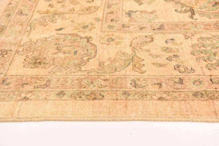 7' 11 x 10' 1 Hand Knotted Peshawar Ziegler Rug