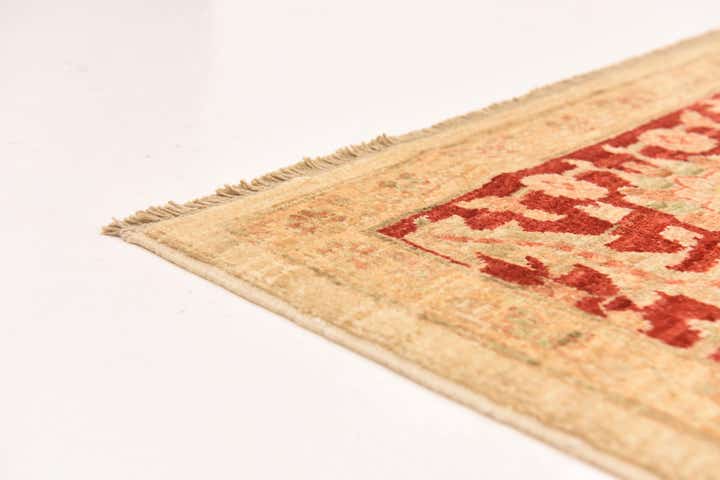8' 2 x 9' 9 Hand Knotted Peshawar Ziegler Rug