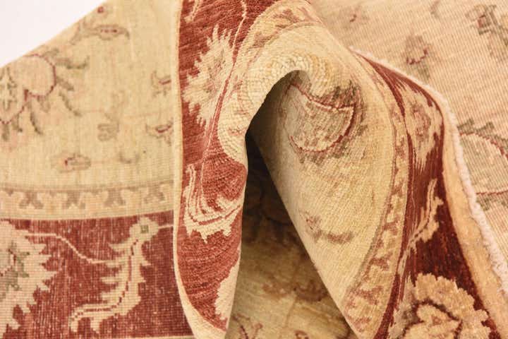 3' 3 x 5' 2 Hand Knotted Peshawar Ziegler Rug