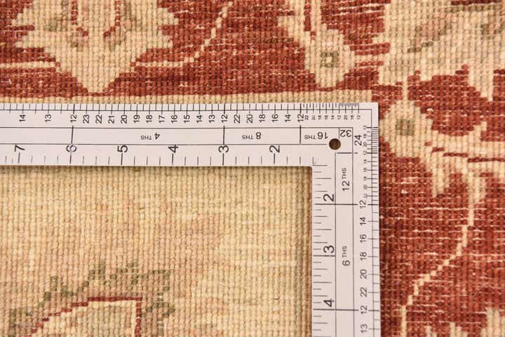 3' 3 x 5' 2 Hand Knotted Peshawar Ziegler Rug
