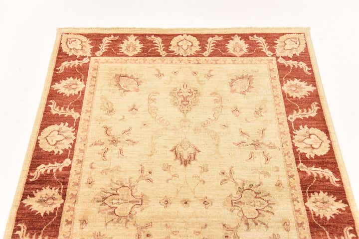 3' 3 x 5' 2 Hand Knotted Peshawar Ziegler Rug