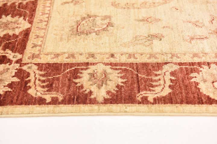 3' 3 x 5' 2 Hand Knotted Peshawar Ziegler Rug