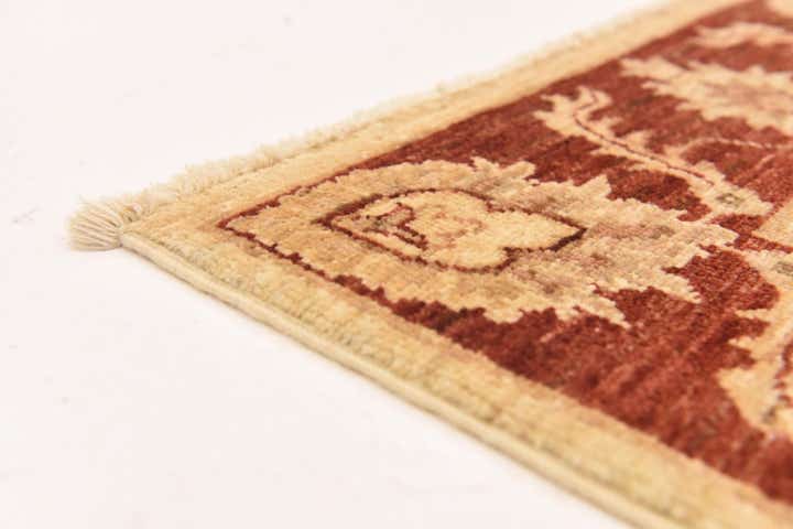 3' 3 x 5' 2 Hand Knotted Peshawar Ziegler Rug