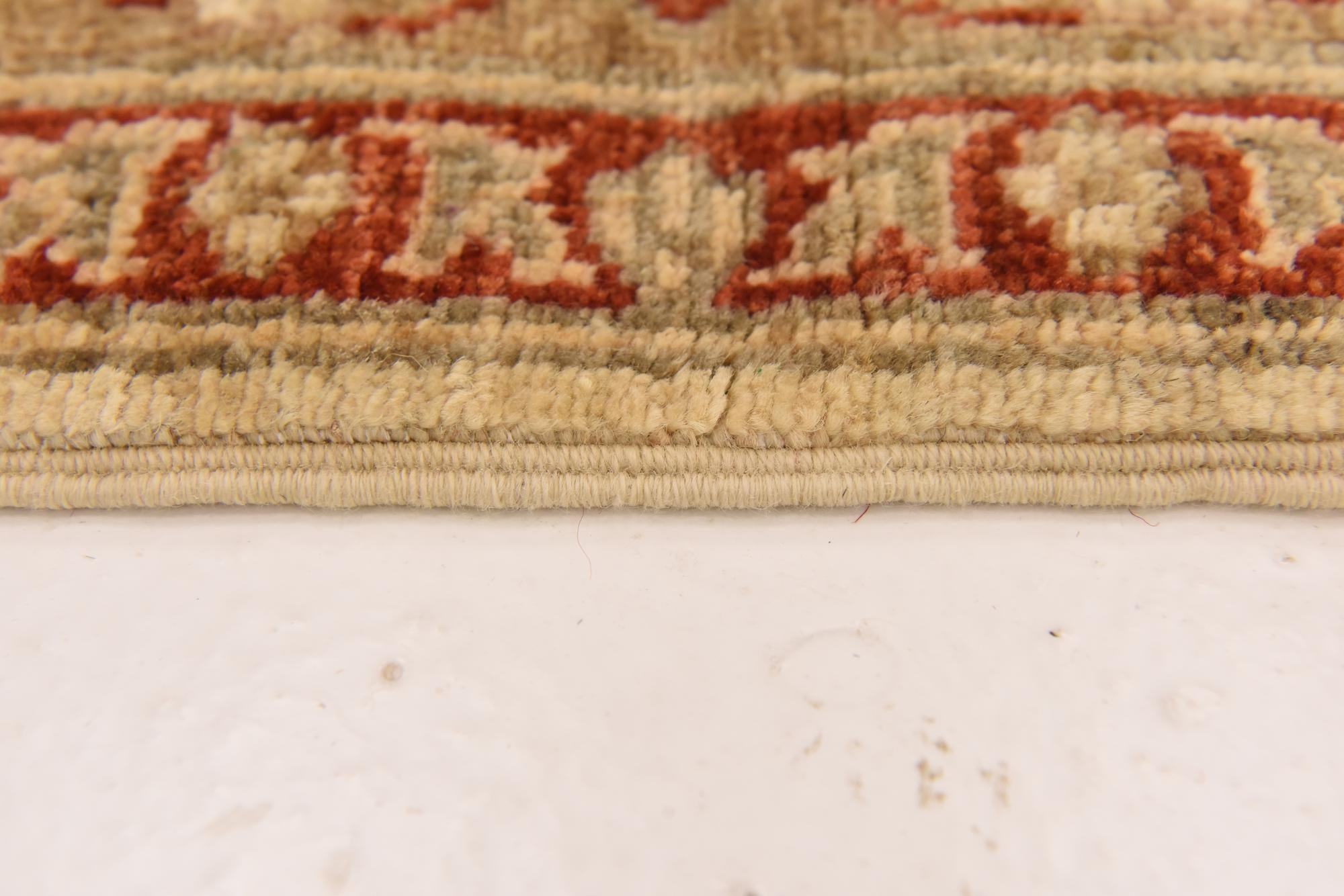 2' 11 x 4' 11 Hand Knotted Peshawar Ziegler Rug