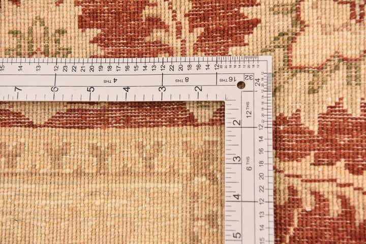3' 3 x 4' 11 Hand Knotted Peshawar Ziegler Rug