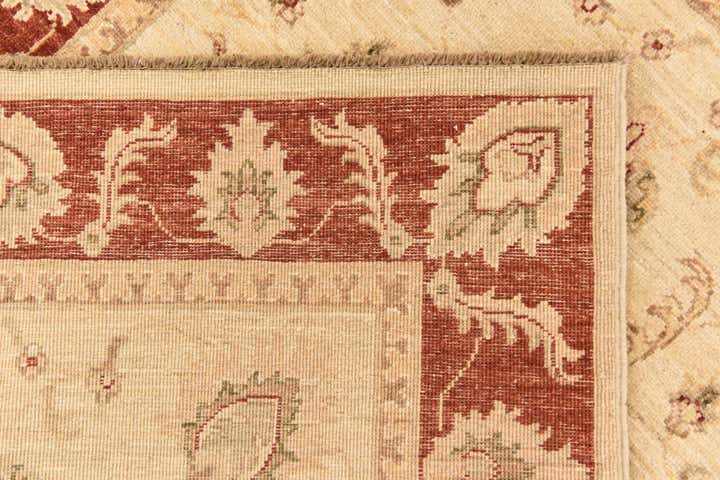 3' 3 x 4' 11 Hand Knotted Peshawar Ziegler Rug