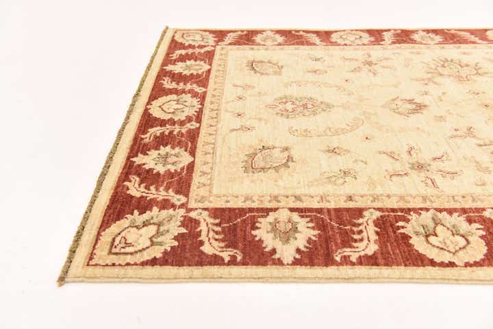 3' 3 x 4' 11 Hand Knotted Peshawar Ziegler Rug