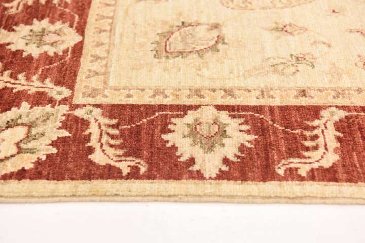 3' 3 x 4' 11 Hand Knotted Peshawar Ziegler Rug