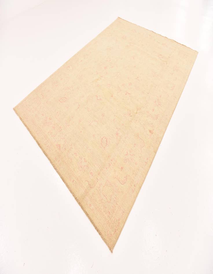 Detail image of 6' 9 x 9' 7  Hand Knotted Peshawar Ziegler Rug