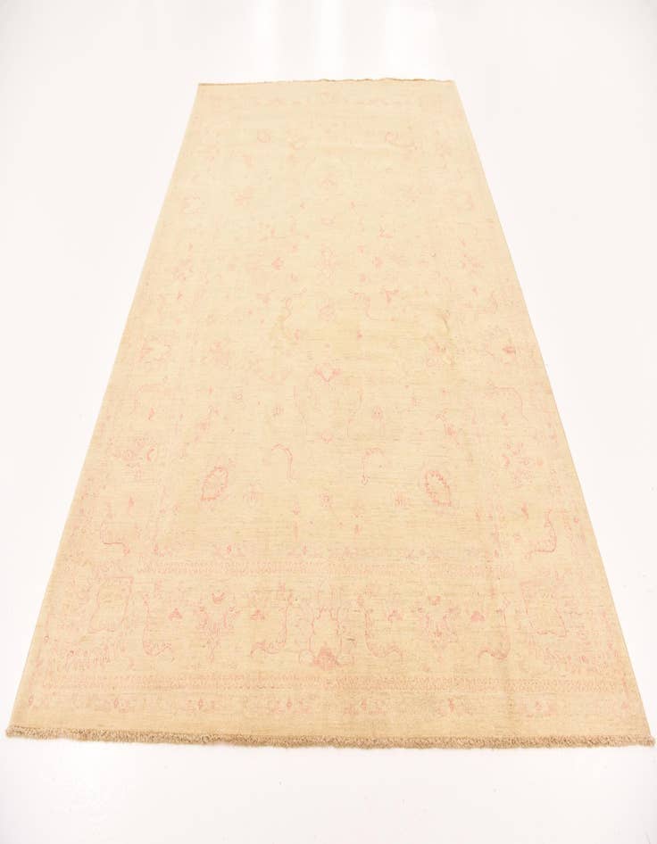 Detail image of 6' 9 x 9' 7  Hand Knotted Peshawar Ziegler Rug