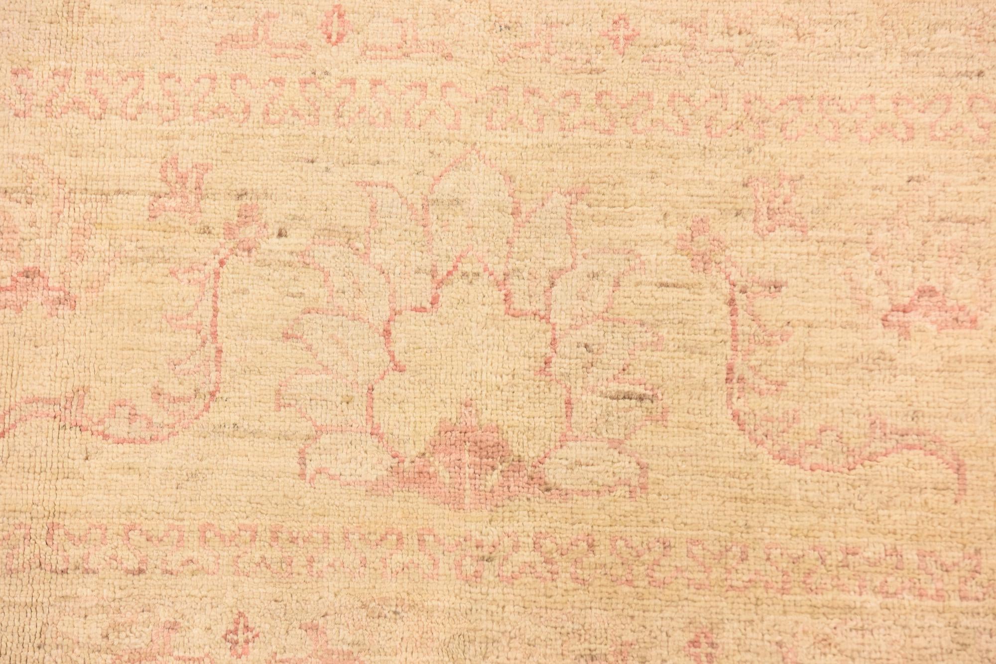 6' 9 x 9' 7 Hand Knotted Peshawar Ziegler Rug