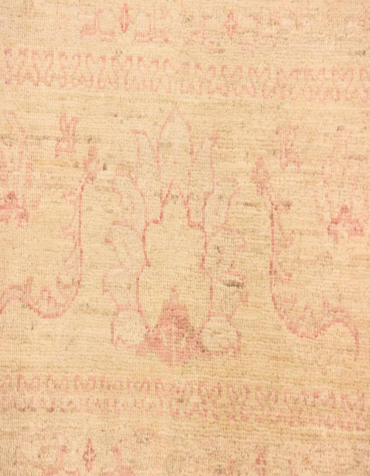 Detail image of 6' 9 x 9' 7  Hand Knotted Peshawar Ziegler Rug