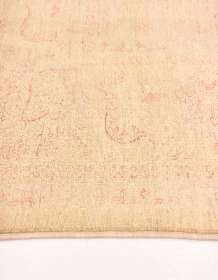 Detail image of 6' 9 x 9' 7  Hand Knotted Peshawar Ziegler Rug