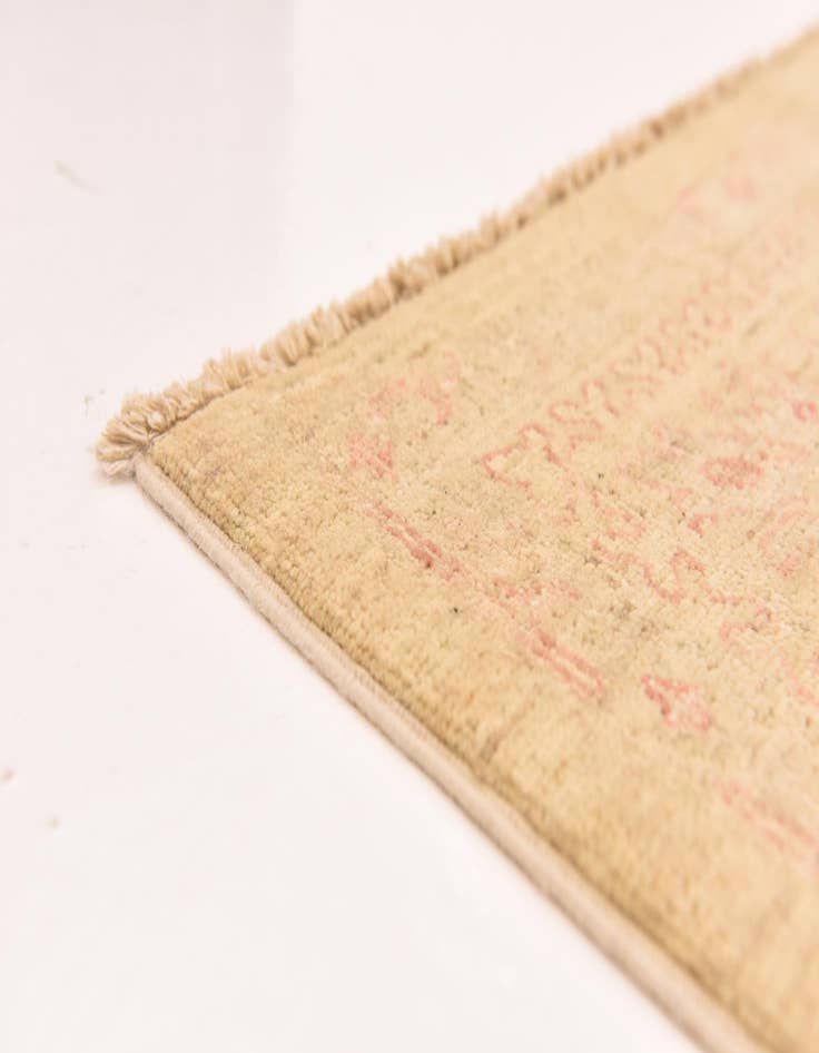 Detail image of 6' 9 x 9' 7  Hand Knotted Peshawar Ziegler Rug