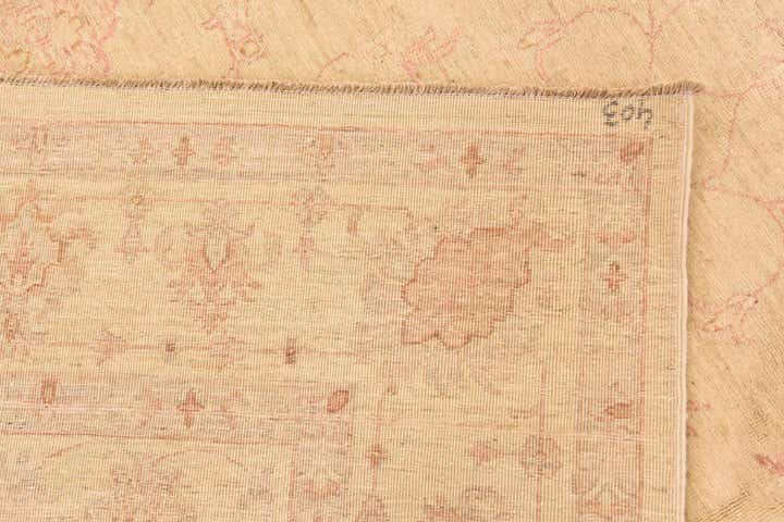 6' 10 x 10' Hand Knotted Peshawar Ziegler Rug