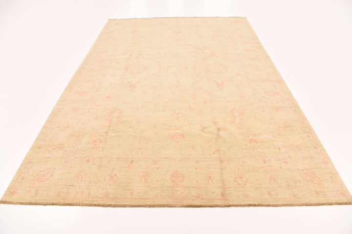 6' 10 x 10' Hand Knotted Peshawar Ziegler Rug