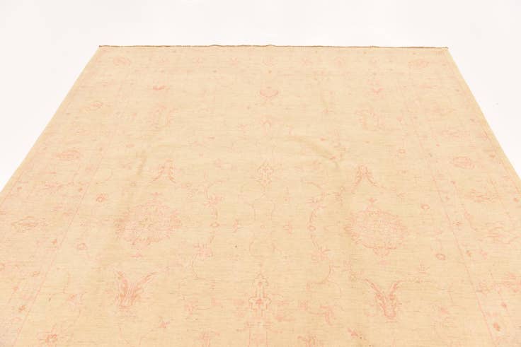 Detail image of 6' 10 x 10' Hand Knotted Peshawar Ziegler Rug