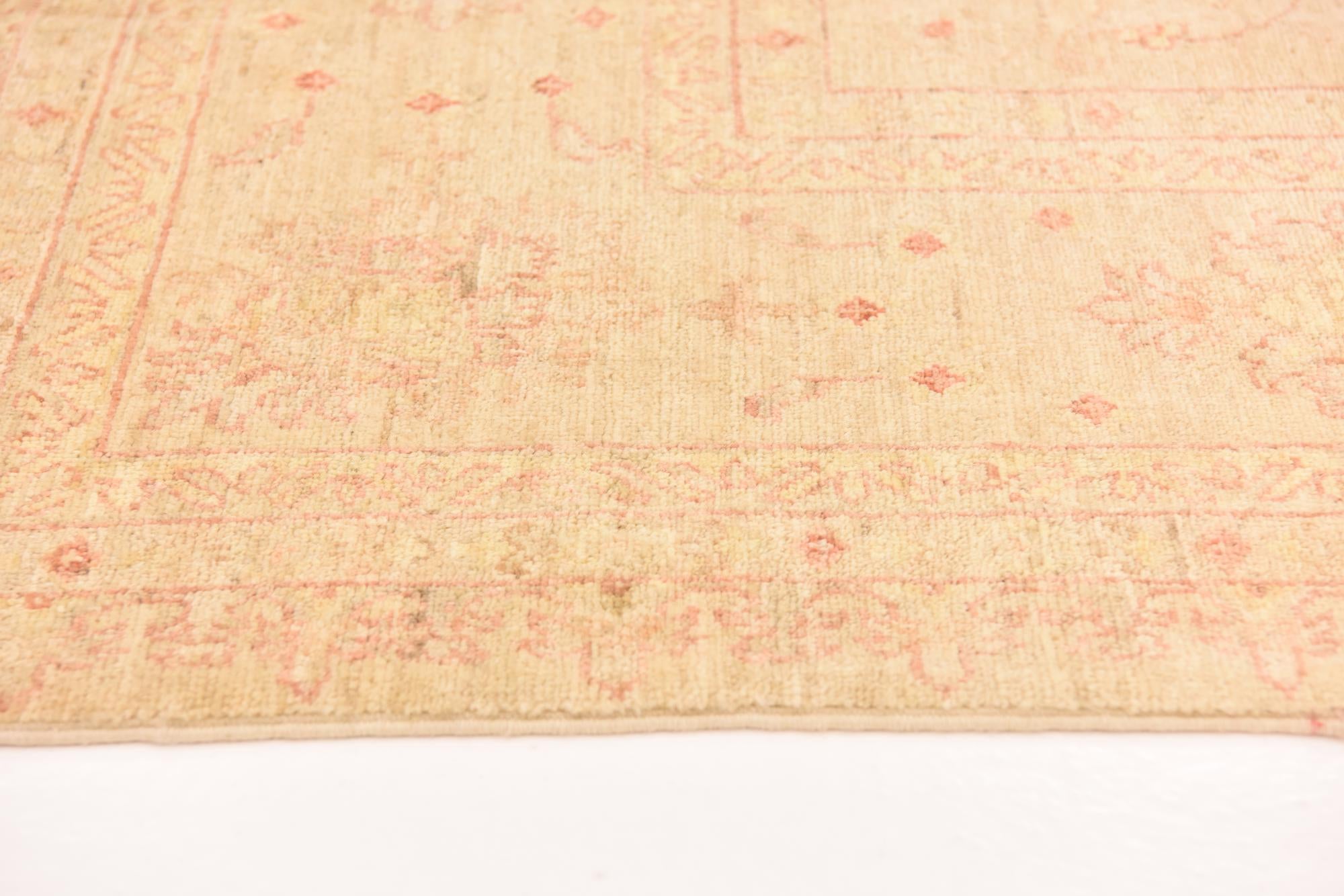 6' 10 x 9' 5 Hand Knotted Peshawar Ziegler Rug