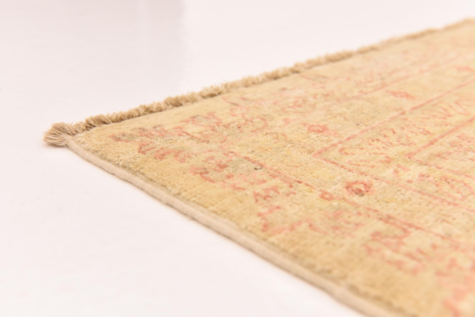 6' 10 x 9' 5 Hand Knotted Peshawar Ziegler Rug
