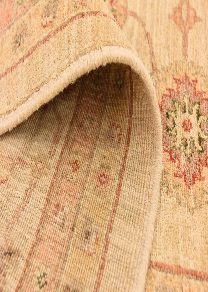 9' 1 x 11' 11 Hand Knotted Peshawar Ziegler Rug