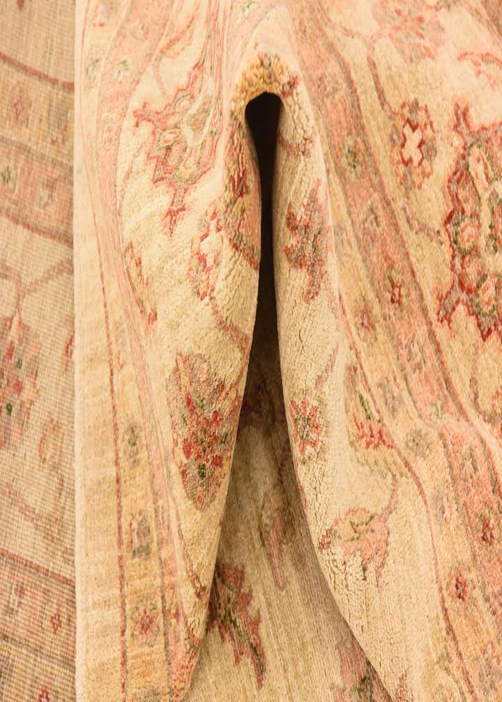 9' 1 x 11' 11 Hand Knotted Peshawar Ziegler Rug