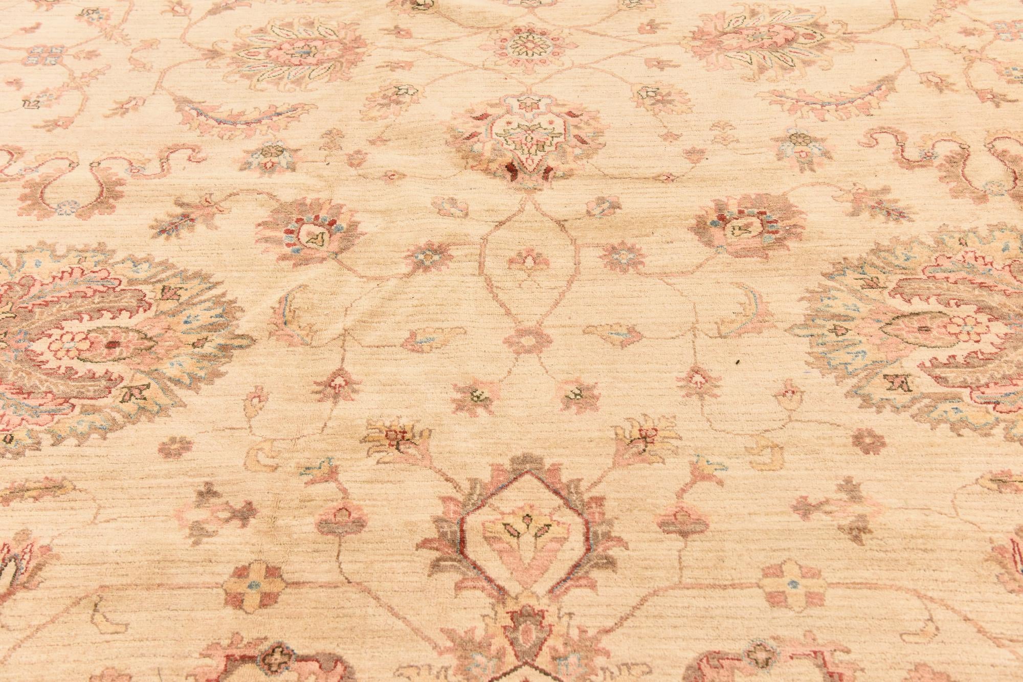 13' x 17' 10 Hand Knotted Peshawar Ziegler Rug