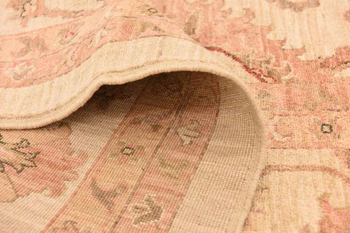 11' 5 x 14' 10 Hand Knotted Peshawar Ziegler Rug