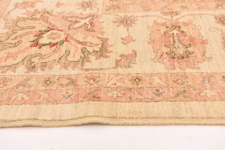 11' 5 x 14' 10 Hand Knotted Peshawar Ziegler Rug