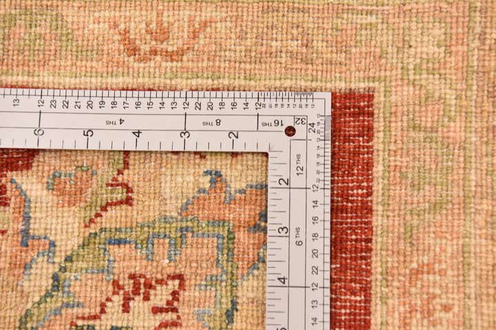 9' 10 x 12' 9 Hand Knotted Peshawar Ziegler Rug