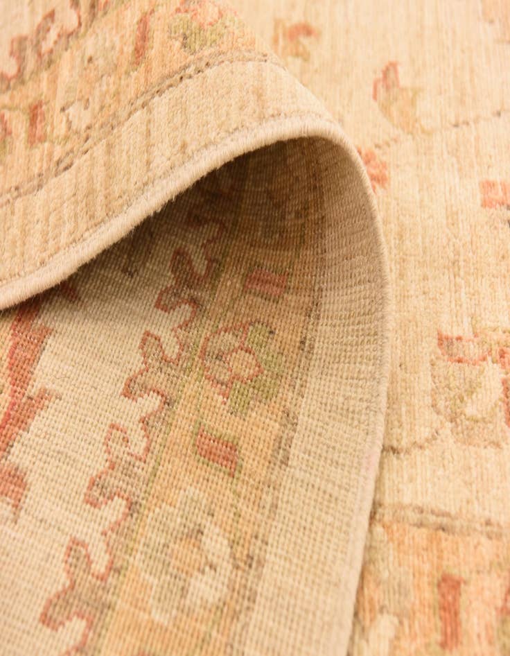 Detail image of 9' 10 x 12' 11  Hand Knotted Peshawar Ziegler Rug