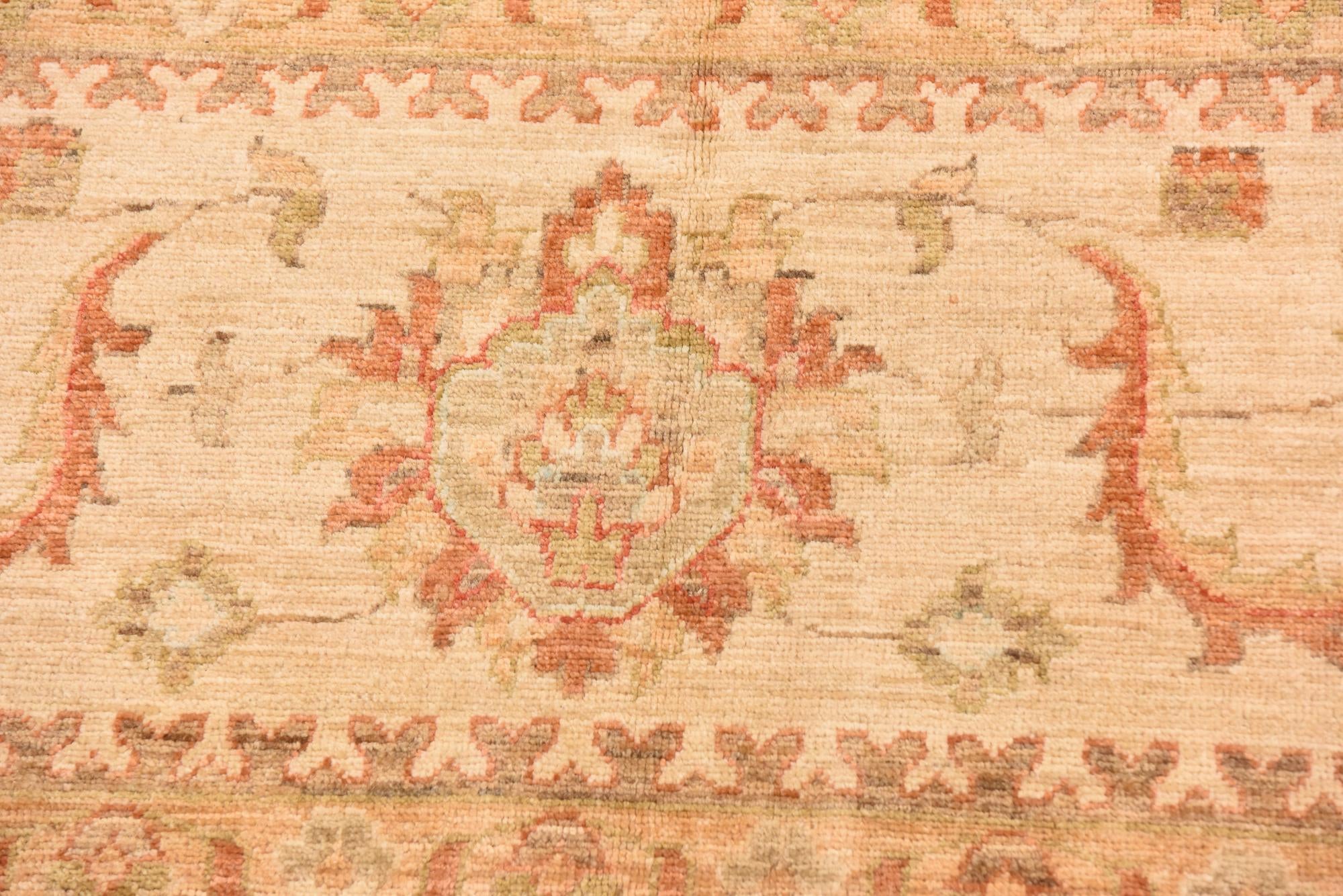 9' 10 x 12' 11 Hand Knotted Peshawar Ziegler Rug