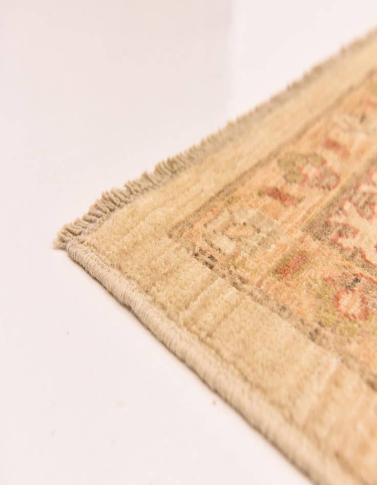 Detail image of 9' 10 x 12' 11  Hand Knotted Peshawar Ziegler Rug