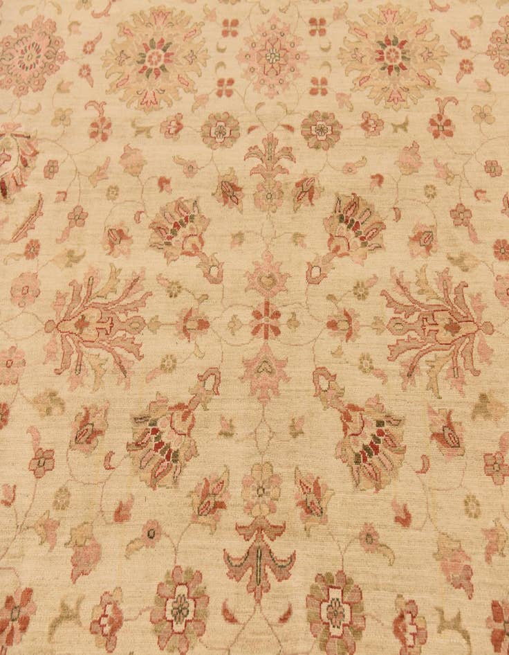 Detail image of 10' x 13'  Hand Knotted Peshawar Ziegler Rug