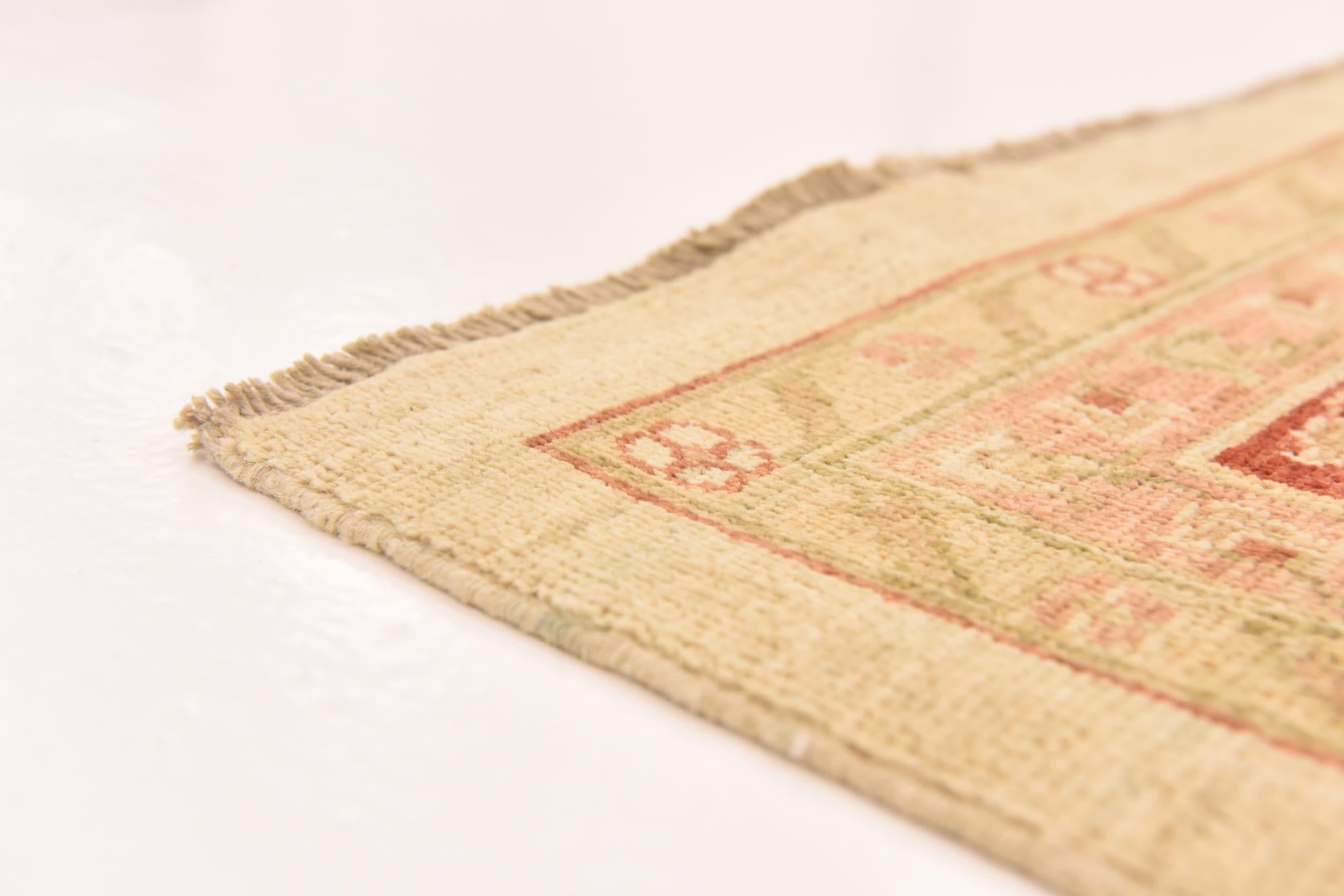 10' x 13' Hand Knotted Peshawar Ziegler Rug