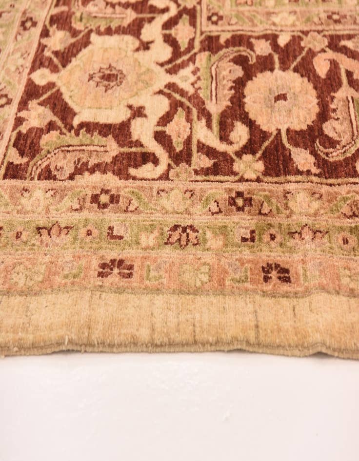 Detail image of 13' 4 x 16' 10  Hand Knotted Peshawar Ziegler Rug