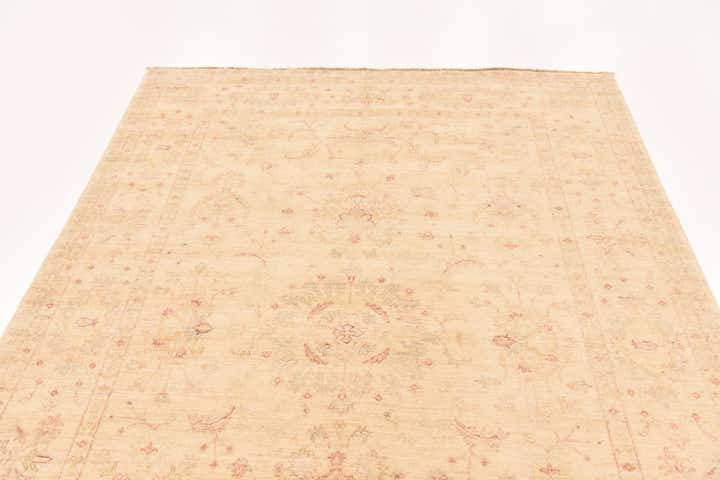 5' 8 x 8' 4 Hand Knotted Peshawar Ziegler Rug