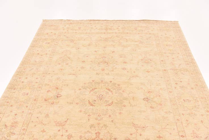 Detail image of 5' 8 x 8' 4 Hand Knotted Peshawar Ziegler Rug