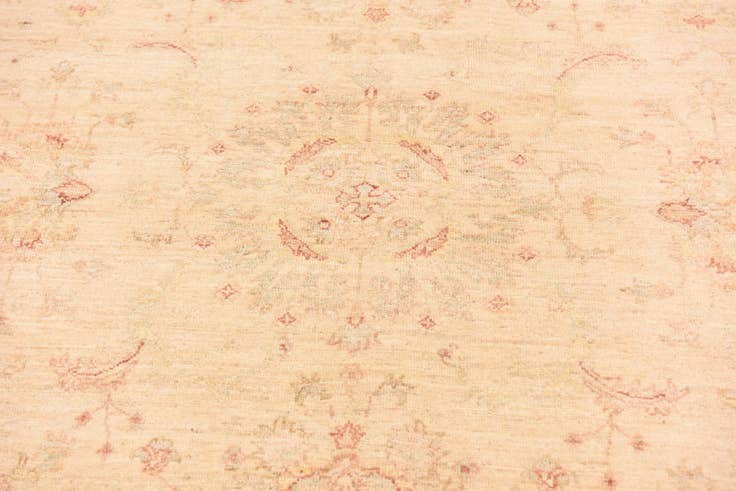 Detail image of 5' 8 x 8' 4 Hand Knotted Peshawar Ziegler Rug