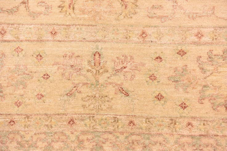 Detail image of 5' 8 x 8' 4 Hand Knotted Peshawar Ziegler Rug