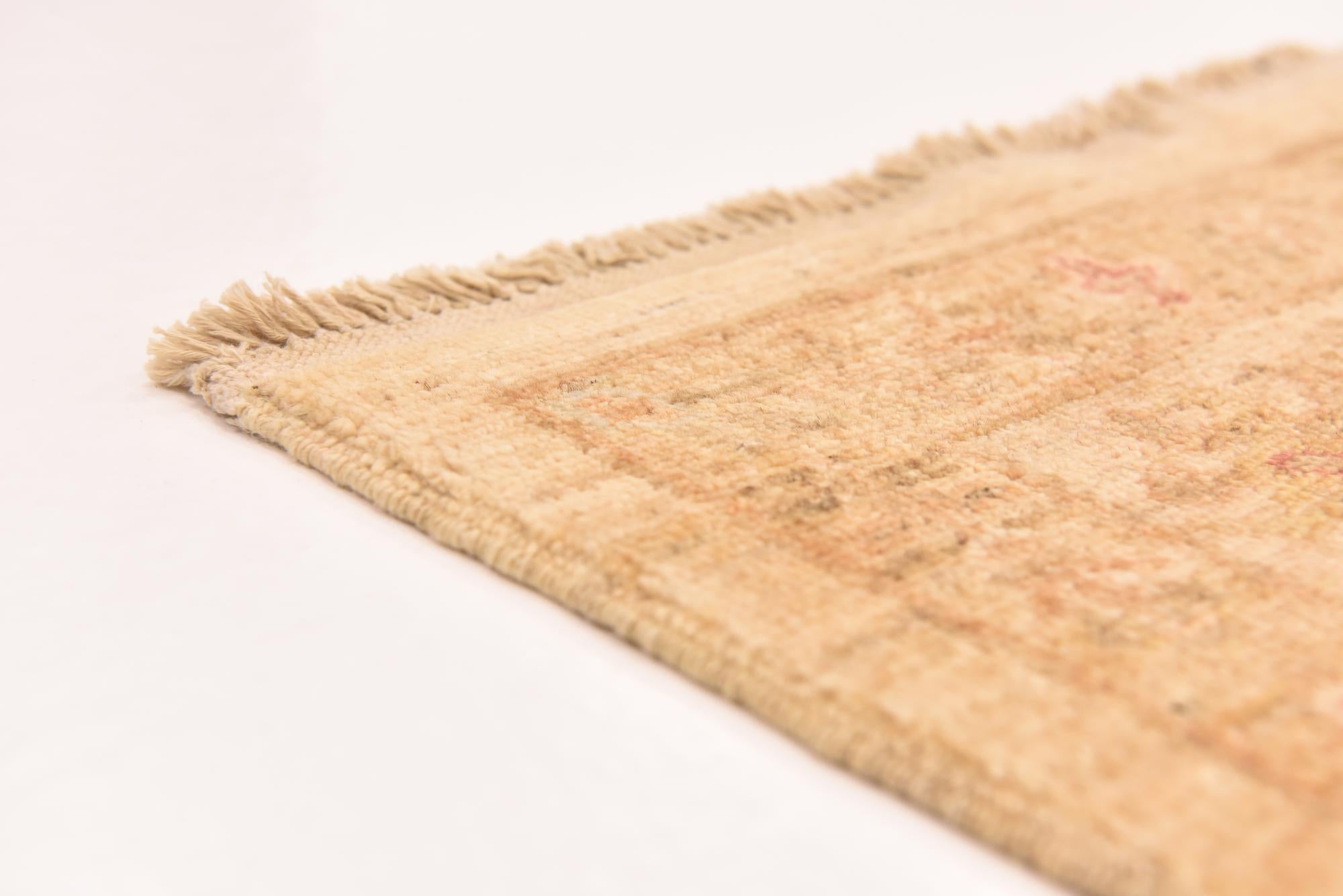5' 7 x 7' 9 Hand Knotted Peshawar Ziegler Rug