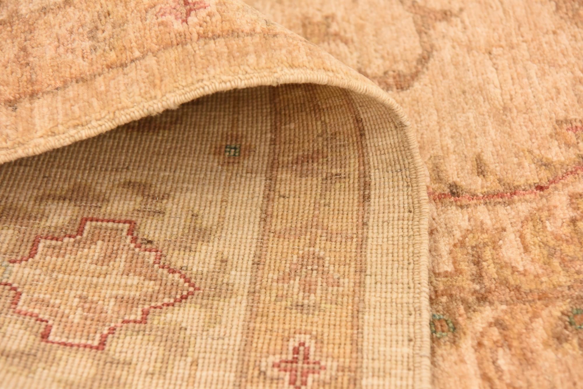 5' 7 x 7' 9 Hand Knotted Peshawar Ziegler Rug