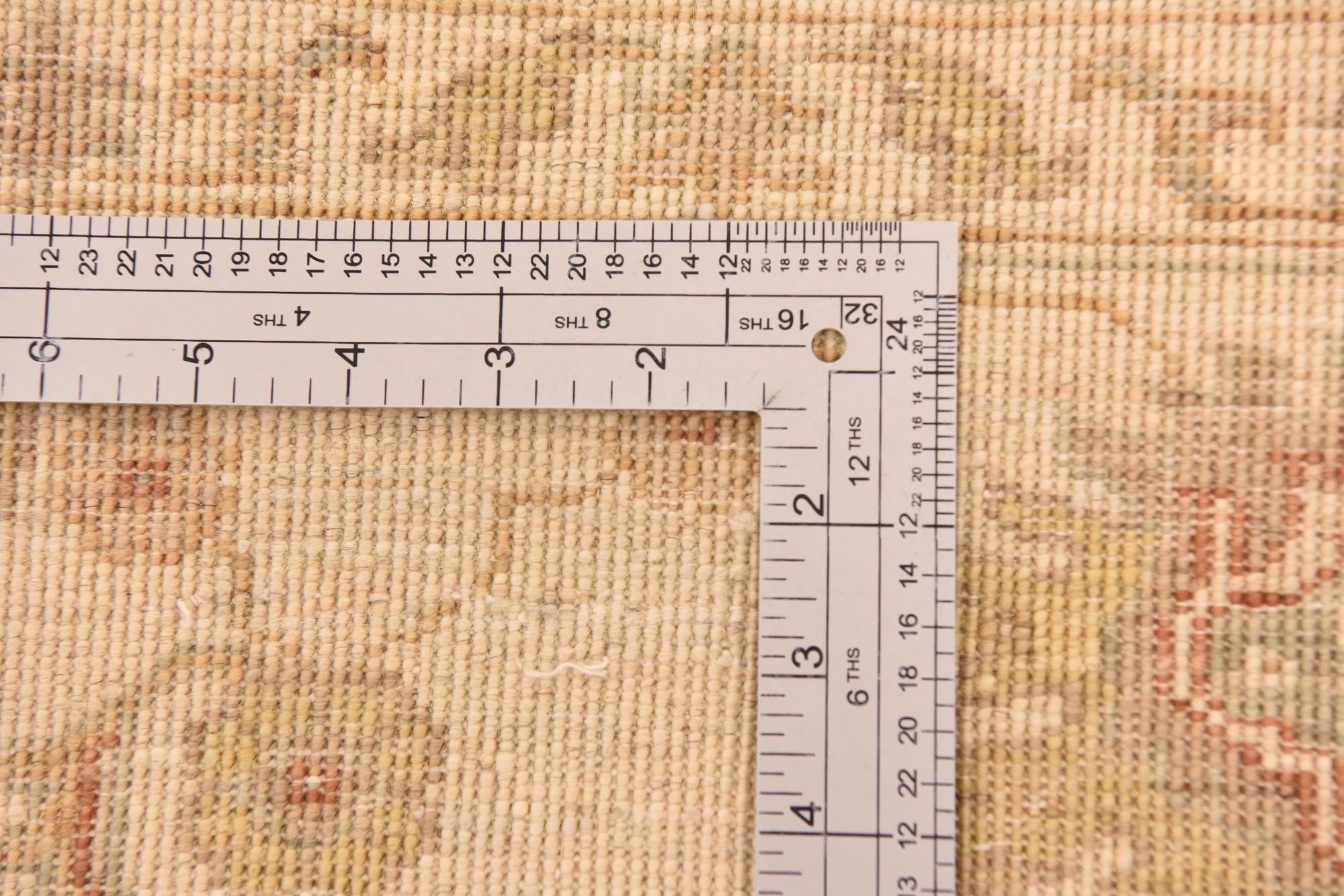 5' 7 x 7' 9 Hand Knotted Peshawar Ziegler Rug