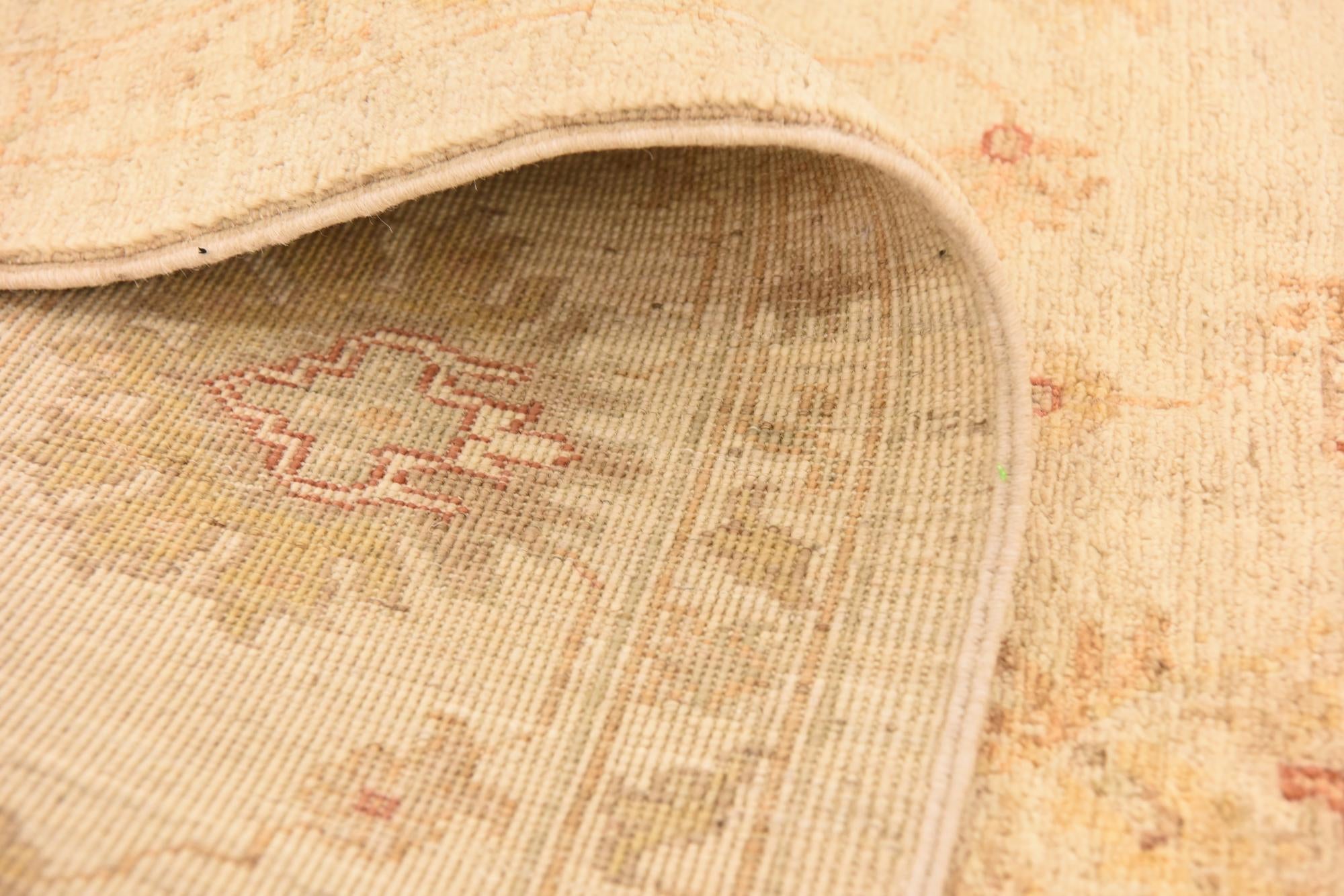 5' 7 x 7' 9 Hand Knotted Peshawar Ziegler Rug