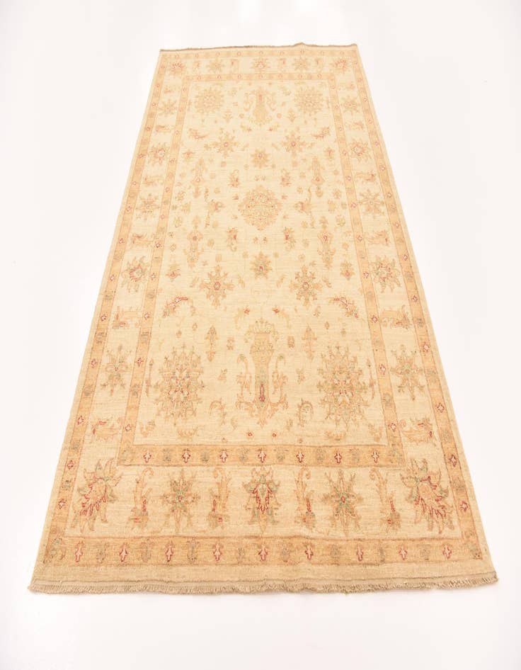 Detail image of 5' 8 x 8' 6  Hand Knotted Peshawar Ziegler Rug