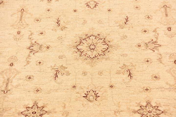5' 8 x 7' 3 Hand Knotted Peshawar Ziegler Rug