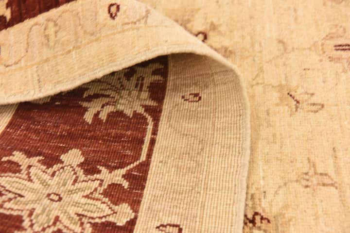 5' 8 x 7' 3 Hand Knotted Peshawar Ziegler Rug