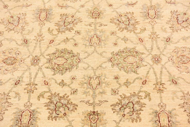 Detail image of 5' 8 x 8' 2 Hand Knotted Peshawar Ziegler Rug