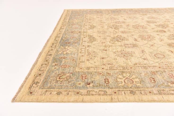 Detail image of 5' 8 x 8' 2 Hand Knotted Peshawar Ziegler Rug