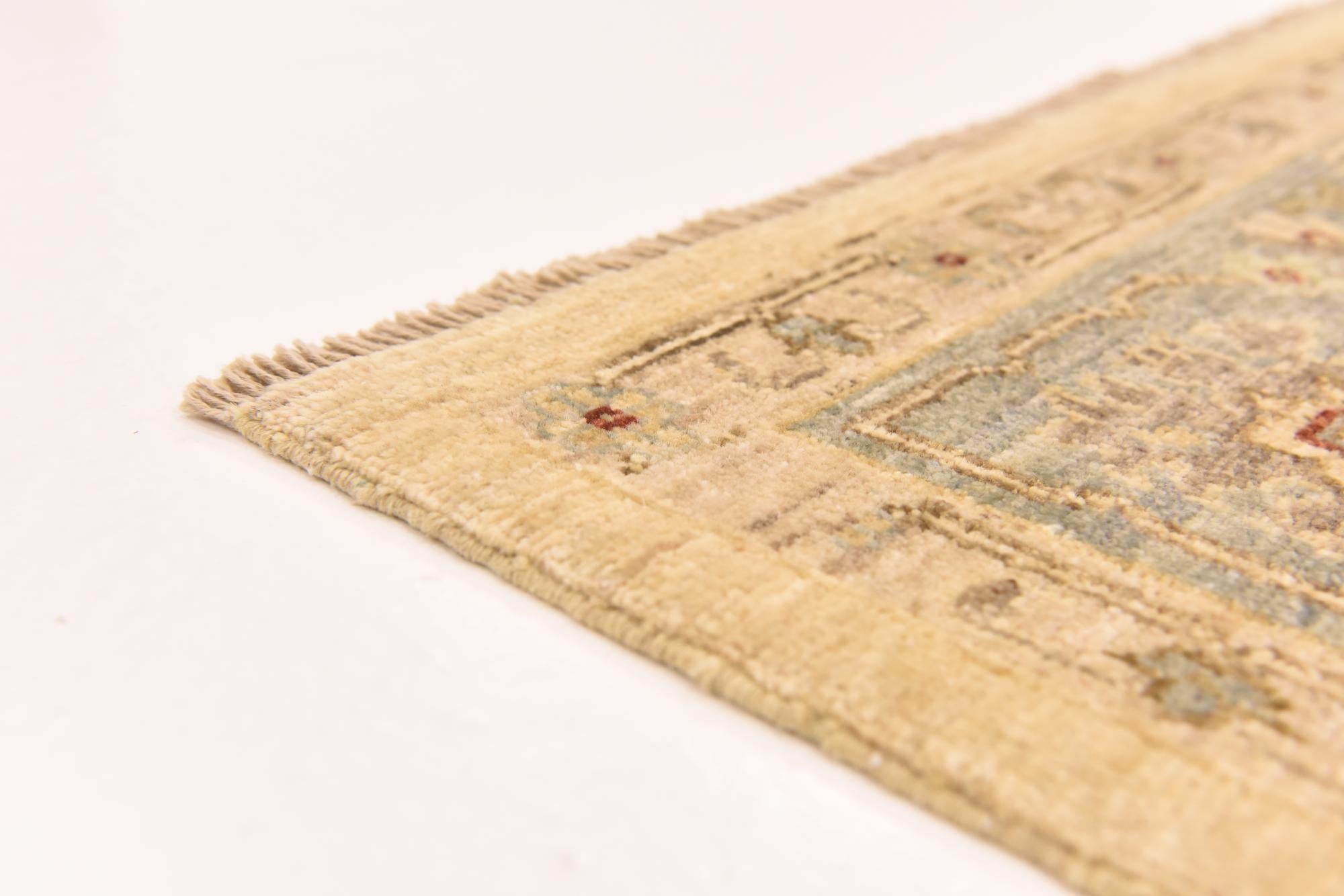 175cm x 250cm anudado a mano Peshawar Ziegler Alfombra